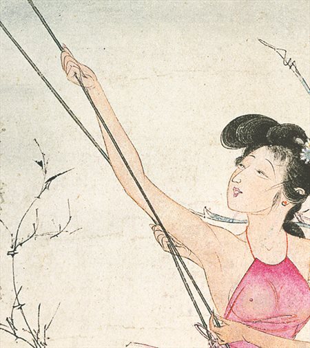 德江县-胡也佛的仕女画和最知名的金瓶梅秘戏图